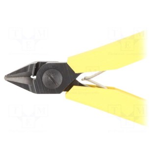 Pliers | side,cutting | ESD | blackened tool | H: 1.2mm | 112.5mm