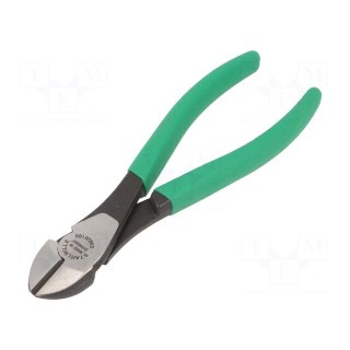 Pliers | side,cutting | handles with plastic grips | 160mm