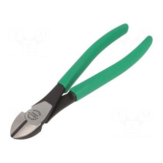 Pliers | side,cutting | handles with plastic grips | 200mm