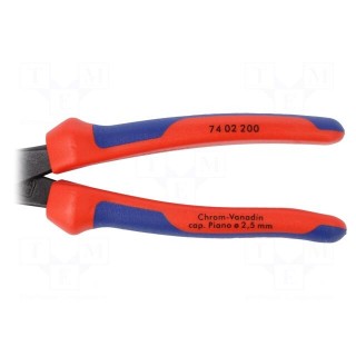Pliers | side,cutting | handles with plastic grips | 200mm