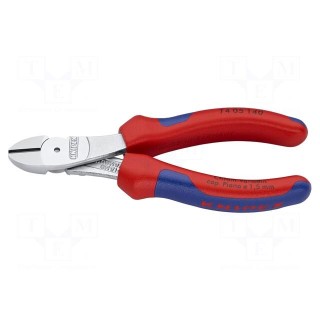 Pliers | side,cutting | high leverage | 140mm