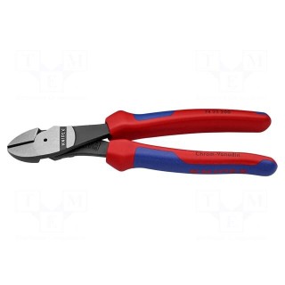 Pliers | side,cutting | high leverage | 200mm