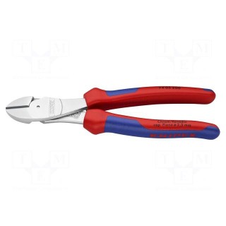 Pliers | side,cutting | high leverage | 200mm