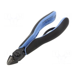 Pliers | side,cutting,precision | ESD | oval head | Pliers len: 147mm