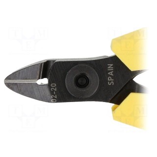 Pliers | side,cutting,precision | ESD | oval head,blackened tool