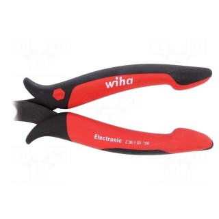 Pliers | curved,flat | 142mm | Series: Electronic