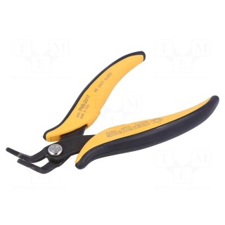 Pliers | curved,gripping surfaces are laterally grooved