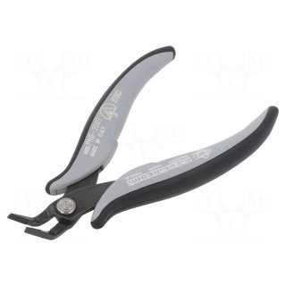Pliers | curved,gripping surfaces are laterally grooved | ESD