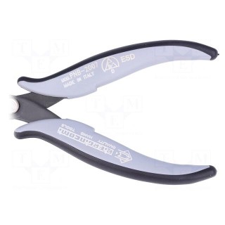 Pliers | curved,gripping surfaces are laterally grooved | ESD