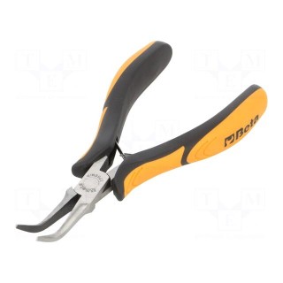 Pliers | curved,half-rounded nose | 140mm