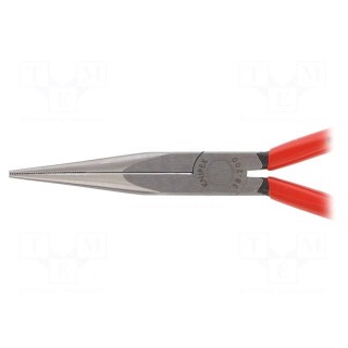 Pliers | curved,half-rounded nose | 200mm