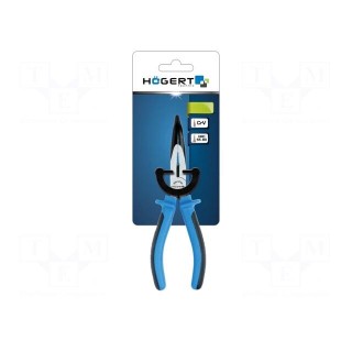 Pliers | curved,universal,elongated | 160mm