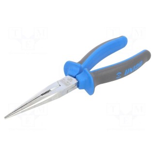 Pliers | cutting,curved,half-rounded nose | 200mm | 512/1BI