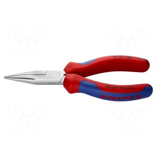 Pliers | flat,elongated | 140mm