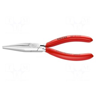 Pliers | flat,elongated | 140mm