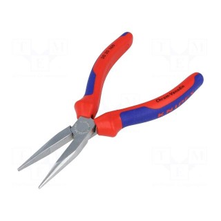 Pliers | half-rounded nose | for gripping,for bending | 160mm