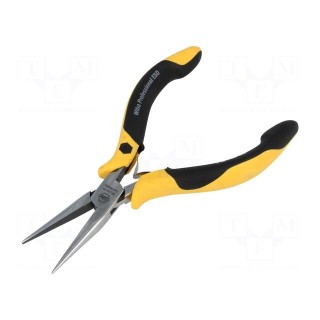 Pliers | half-rounded nose | ESD | Pliers len: 145mm