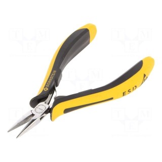 Pliers | half-rounded nose | ESD | 120mm