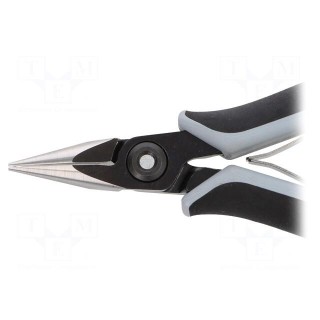 Pliers | half-rounded nose | ESD | 130mm | Conform to: DIN/ISO 9655