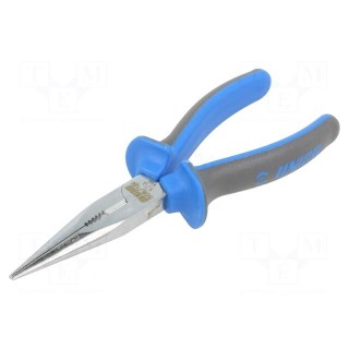 Pliers | half-rounded nose,elongated | 170mm | 508/1BI