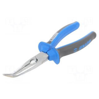 Pliers | half-rounded nose,elongated | 200mm | 508/1BI