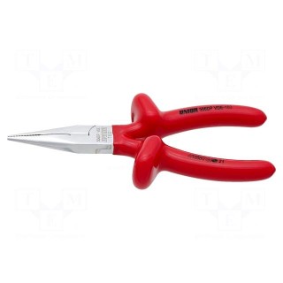 Pliers | insulated,half-rounded nose | 160mm | 506/1VDEDP
