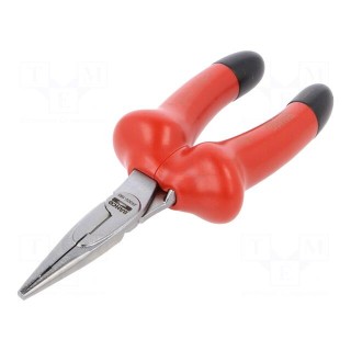 Pliers | insulated,half-rounded nose,universal | 160mm