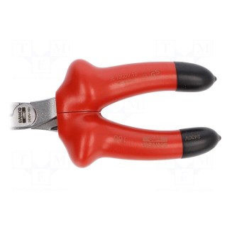 Pliers | insulated,half-rounded nose,universal | 160mm