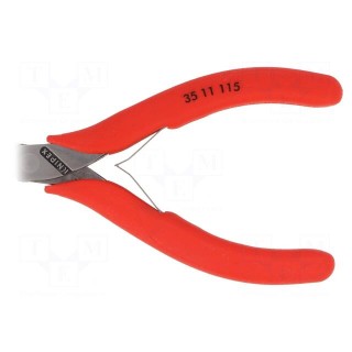 Pliers | precision,half-rounded nose | 115mm