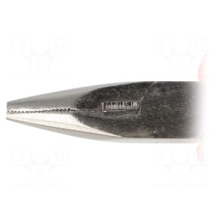 Pliers | precision,half-rounded nose | 140mm
