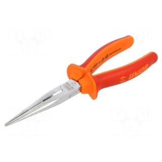 Pliers | side,cutting,half-rounded nose | 200mm | 508/1VDEBI