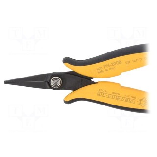Pliers | smooth gripping surfaces,flat,elongated | 160mm