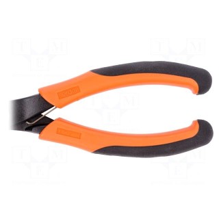 Pliers | curved,half-rounded nose,universal,elongated | ERGO®