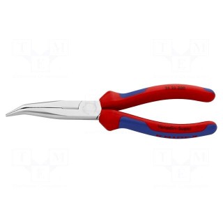 Pliers | cutting,half-rounded nose,universal | 200mm