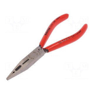 Pliers | flat,universal,elongated | 160mm | Blade: about 60 HRC