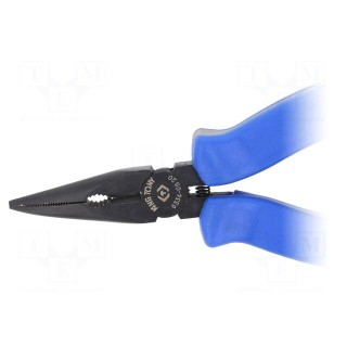 Pliers | miniature,curved,universal | two-component handle grips