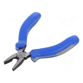 Pliers | miniature,universal | two-component handle grips | 122mm