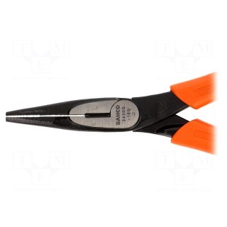Pliers | straight,half-rounded nose,universal,elongated | ERGO®