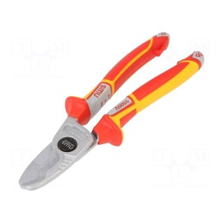 Cutters | for cutting copper and aluminium cables | 210mm