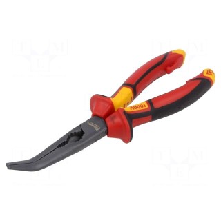 Pliers | curved,universal,elongated | 250mm