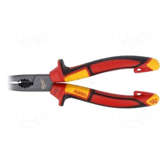 Pliers | curved,universal,elongated | 250mm