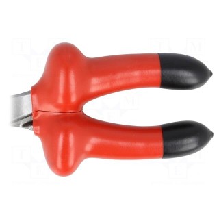 Pliers | insulated,curved,elongated | alloy steel | 200mm | 1kVAC
