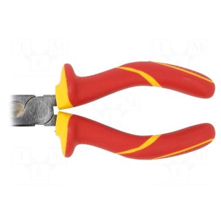 Pliers | insulated,curved,flat | 160mm