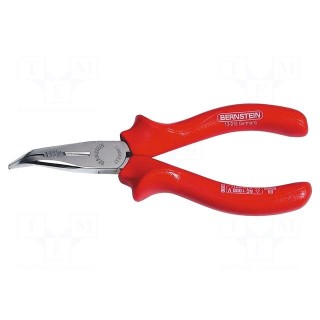 Pliers | insulated,curved,universal,elongated | 165mm