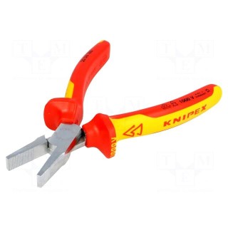 Pliers | insulated,flat | steel | 160mm
