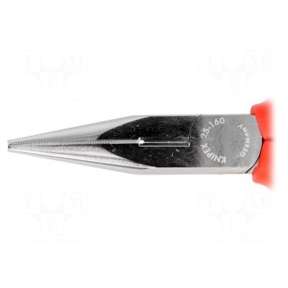 Pliers | insulated,half-rounded nose | steel | 160mm