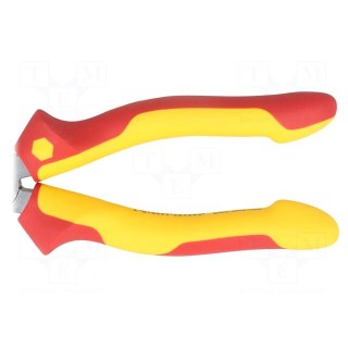 Pliers | insulated,half-rounded nose,universal | steel | 200mm