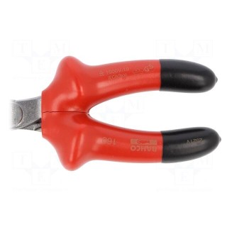 Pliers | insulated,round | alloy steel | 160mm | 1kVAC