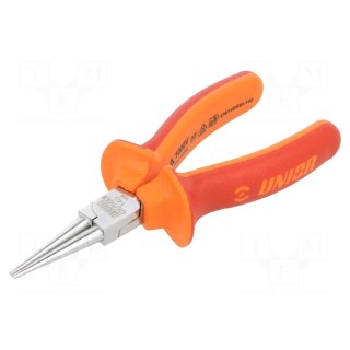 Pliers | insulated,round | carbon steel | 140mm | 476/1VDEBI