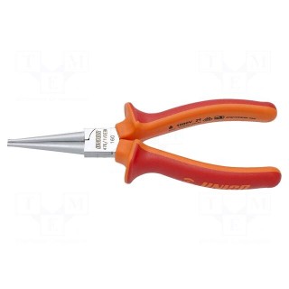 Pliers | insulated,round | carbon steel | 160mm | 476/1VDEBI